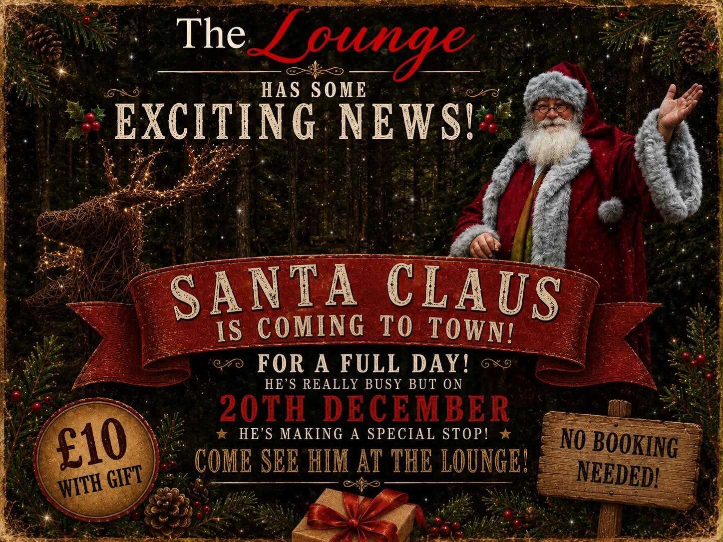 Santa Claus at The Lounge